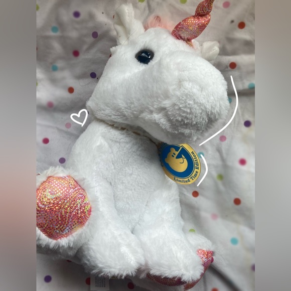 GOFFA Limited Edition Unicorn Plush- Like New - Picture 2 of 3